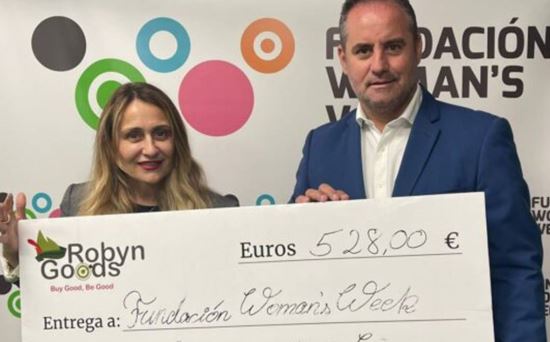 RobynGoods hace una donación a la labor de Fundación Woman’s Week